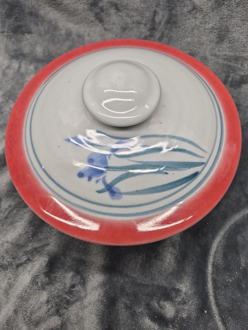 Vtg Art Pottery Casserole Dish Tortilla Warmer Signed MH Tom Mason Susan Holder